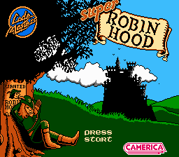 Super Robin Hood Title Screen